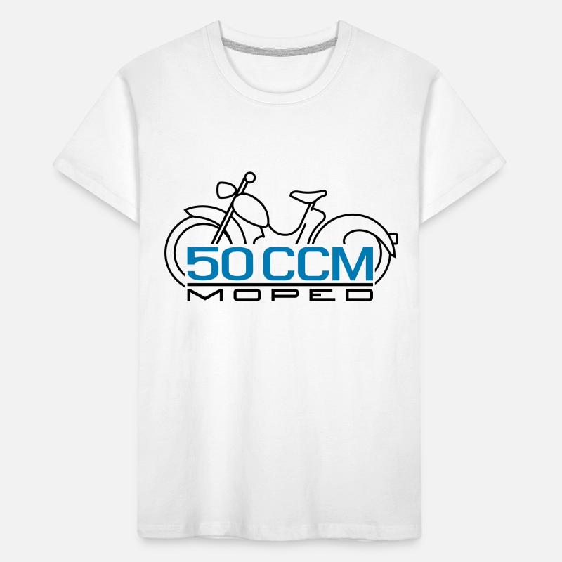 Moped SR2 50cc emblem Kids' Premium Organic T-Shirt