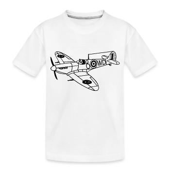 Spitfire - T-shirt bio Premium Enfant - blanc - Devant