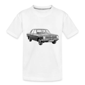 Wolga GSZ M 24 Pkw UdSSR Russland Sowjetunion - Kinder Premium Bio T-Shirt - Weiß - Vorne