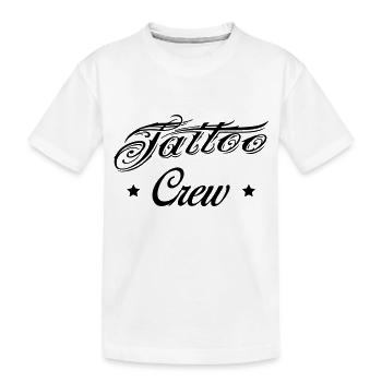 Équipe de tatouage - T-shirt bio Premium Enfant - blanc - Devant
