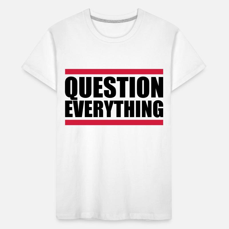 Question Everything bar Kids' Premium Organic T-Shirt