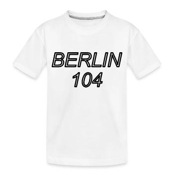 BERLIN PRENLAUER-BERG 104 - Kids' Premium Organic T-Shirt - white - Front