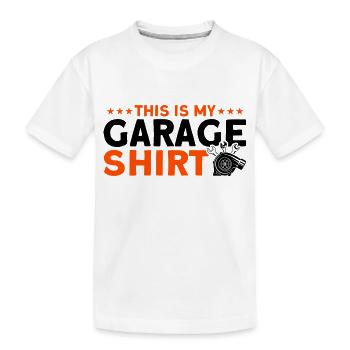 Mécanicien automobile Cadeau mécanicien automobile - T-shirt bio Premium Enfant - blanc - Devant