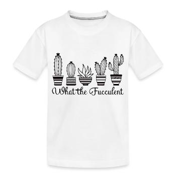 Cactus Fucculent Cactus Jardin Plantes de cactus - T-shirt bio Premium Enfant - blanc - Devant