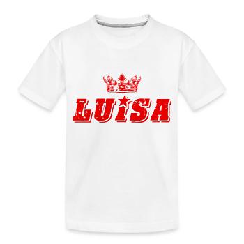 Luisa - T-shirt bio Premium Enfant - blanc - Devant
