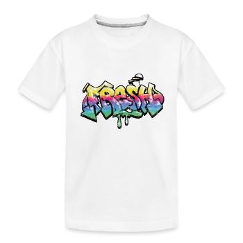 Fresh - Kids' Premium Organic T-Shirt - white - Front