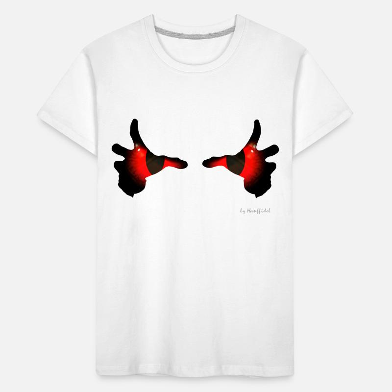 Devil Eyes Kinder Premium Bio T-Shirt