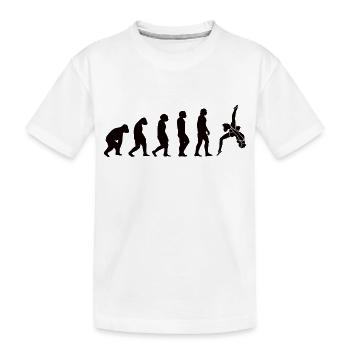 Cheerleader Gift Cheerleading Cheerleader - Kids' Premium Organic T-Shirt - white - Front