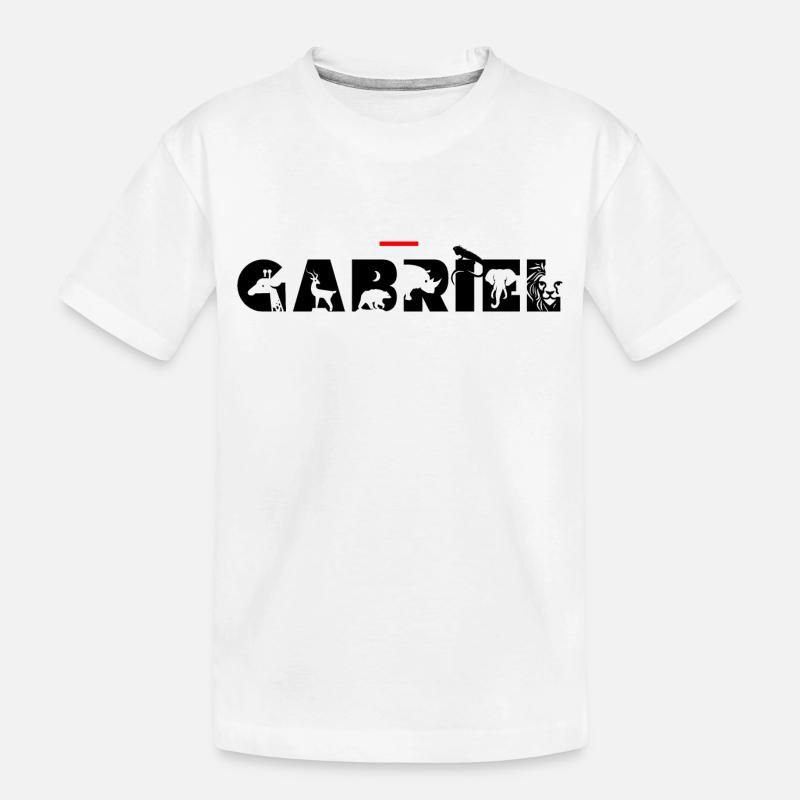 Gabriel - T-shirt bio Premium Enfant - blanc