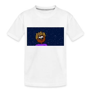 Rapper in Universe - Kinder Premium Bio T-Shirt - Weiß - Vorne
