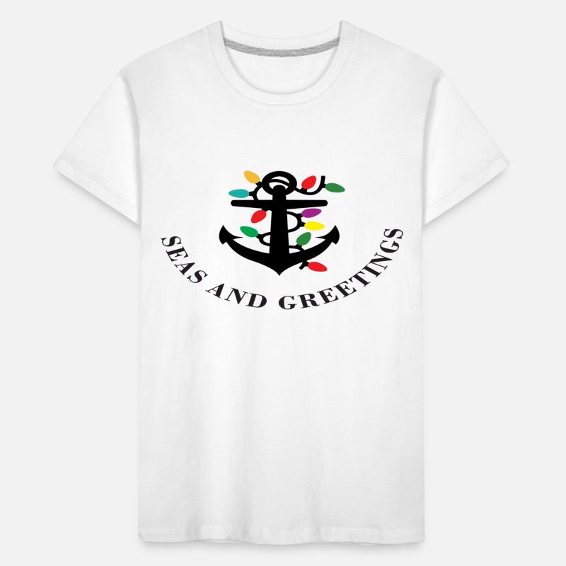 Mers et salutations T-shirt bio Premium Enfant