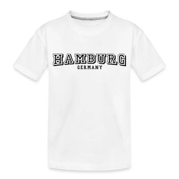 Hambourg - T-shirt bio Premium Enfant - blanc - Devant