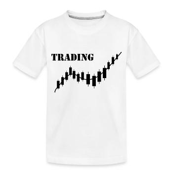 Bitcoin Trading Crypto Stocks - T-shirt bio Premium Enfant - blanc - Devant