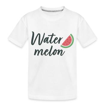 watermelon 1 - Kinder Premium Bio T-Shirt - Weiß - Vorne