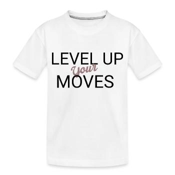 Steigere Dich - Gamer Spruch - Kinder Premium Bio T-Shirt - Weiß - Vorne