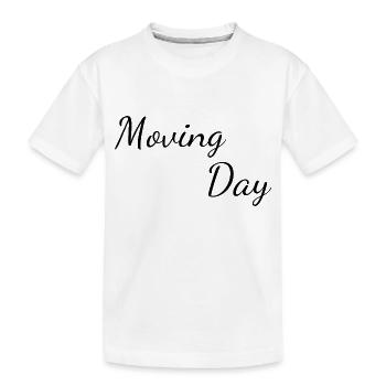 Moving day - T-shirt bio Premium Enfant - blanc - Devant