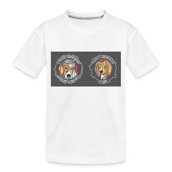 Sweet Dog - Kinder Premium Bio T-Shirt - Weiß - Vorne