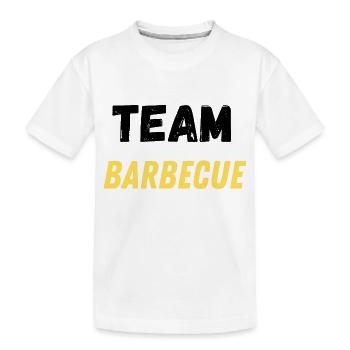 team barbecue - T-shirt bio Premium Enfant - blanc - Devant