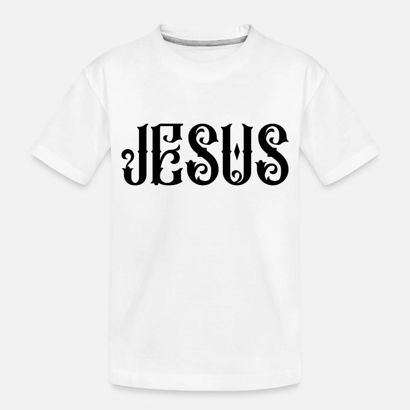 Jésus - T-shirt bio Premium Enfant - blanc