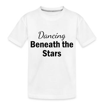 Danse Musique de danse - T-shirt bio Premium Enfant - blanc - Devant