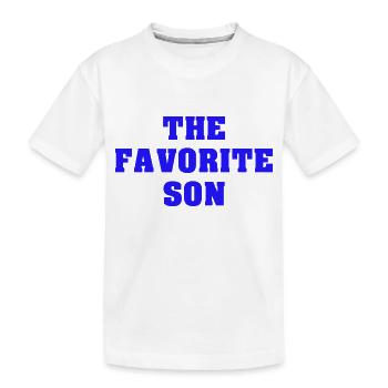 Le soleil préféré - T-shirt bio Premium Enfant - blanc - Devant