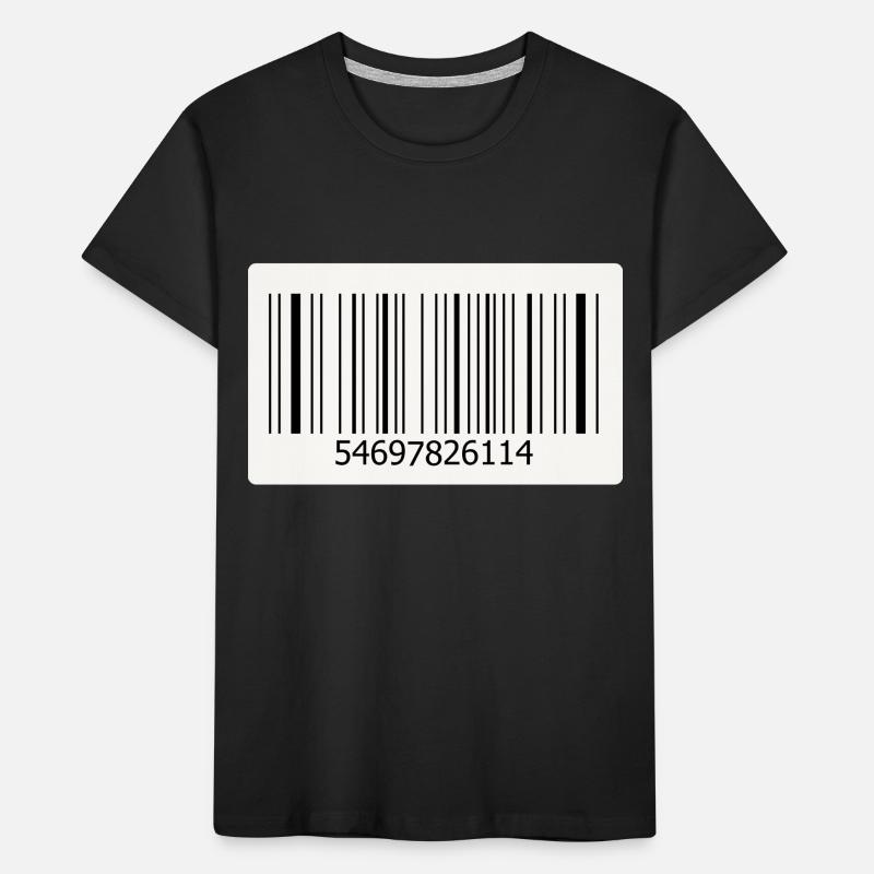 Code-barres T-shirt bio Premium Enfant