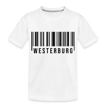 Westerburg Westerwald - Kinder Premium Bio T-Shirt - Weiß - Vorne