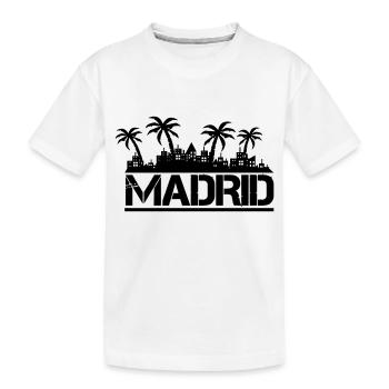 Madrid - T-shirt bio Premium Enfant - blanc - Devant