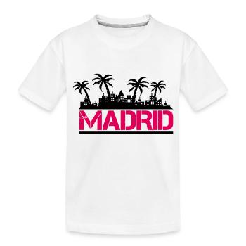 Madrid - T-shirt bio Premium Enfant - blanc - Devant