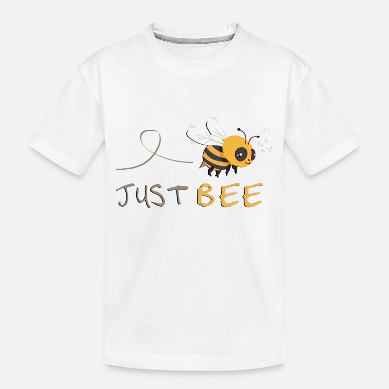 Just Bee - Soyez vous-même ! - T-shirt bio Premium Enfant - blanc