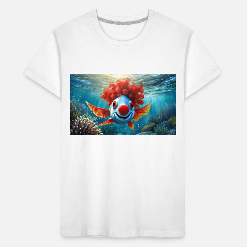 Pun ambiguous german expression - Clownfisch Kids' Premium Organic T-Shirt