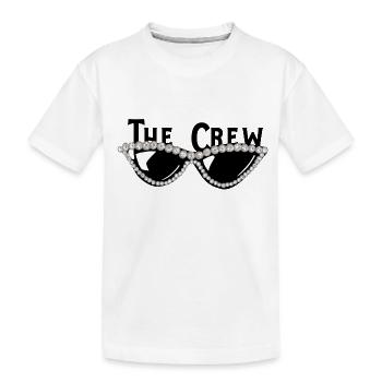 L’enterrement de vie de jeune fille de l’équipage - T-shirt bio Premium Enfant - blanc - Devant