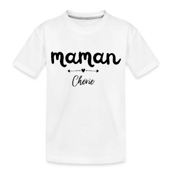 Mommy Darling - Kids' Premium Organic T-Shirt - white - Front