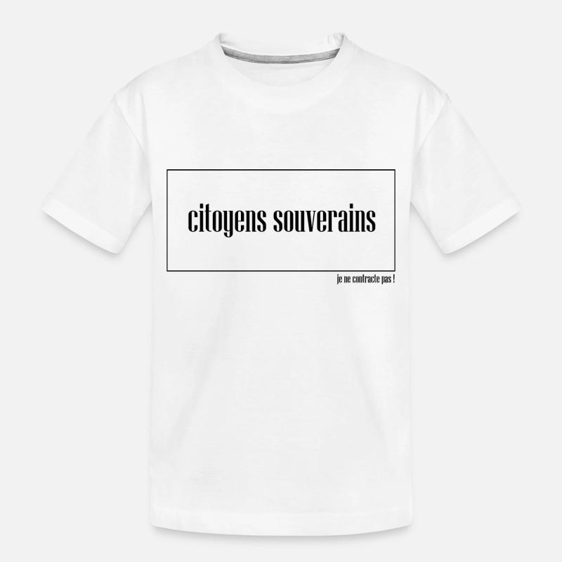 jenecontractepas3 - T-shirt bio Premium Enfant - blanc