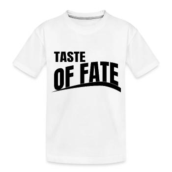 Fun Artistic Cuisine Serendipity Statement Fate - Kids' Premium Organic T-Shirt - white - Front