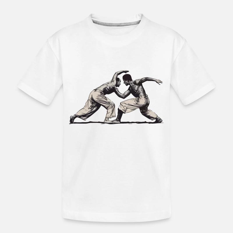 CAPOEIRA - T-shirt bio Premium Enfant - blanc