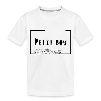 Petit Boy - T-shirt bio Premium Enfant - blanc - Devant