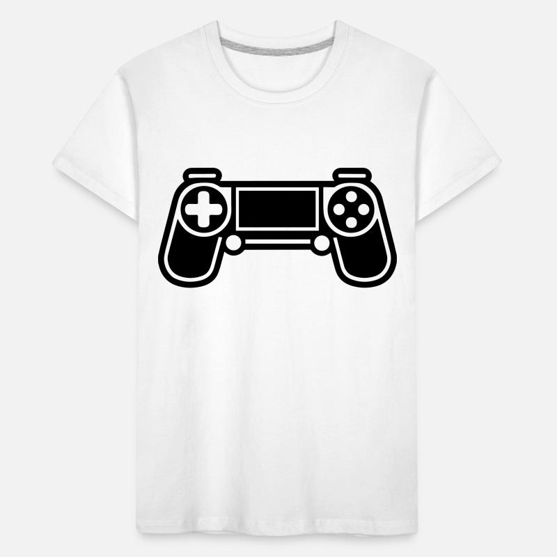 Videospiel-Controller Kinder Premium Bio T-Shirt