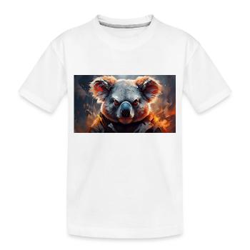 Animaux mignons - Koala - T-shirt bio Premium Enfant - blanc - Devant
