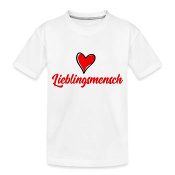 Personne préférée - T-shirt bio Premium Enfant - blanc - Devant