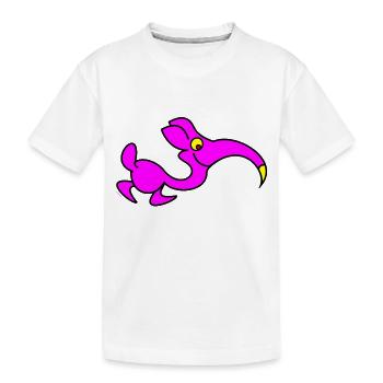 Dragon kids shirt - Kinder Premium Bio T-Shirt - Weiß - Vorne