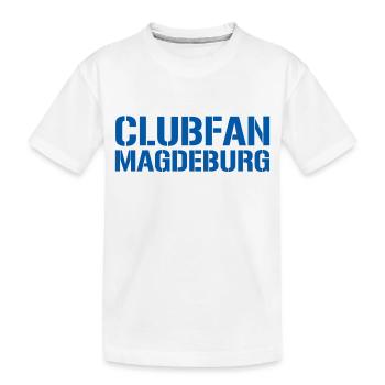 Clubfan Magdebourg Bleu Blanc - T-shirt bio Premium Enfant - blanc - Devant
