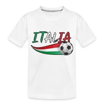 Italie Italien Italien Italie - T-shirt bio Premium Enfant - blanc - Devant