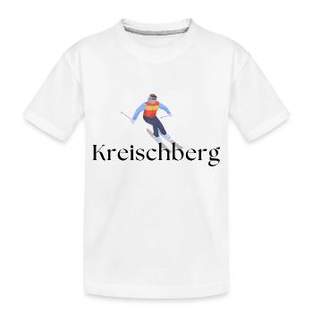 Kreischberg - Steiermark - Skifahren - Österreich - Kinder Premium Bio T-Shirt - Weiß - Vorne