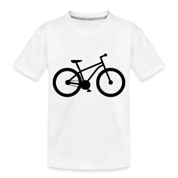 Fahrrad Bike - T-shirt bio Premium Enfant - blanc - Devant