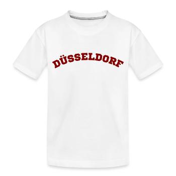 Dusseldorf - T-shirt bio Premium Enfant - blanc - Devant