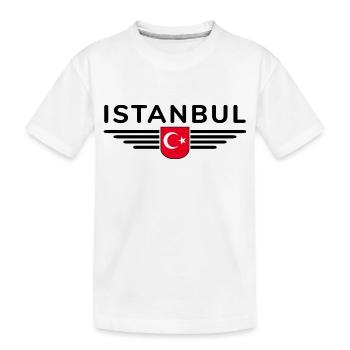 Turquie Ankara Türkiye Istanbul T Shirt Design - T-shirt bio Premium Enfant - blanc - Devant