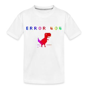 Karikatur Glücklich Vektor Figur Symbol Lustiges Design Niedlich - Kinder Premium Bio T-Shirt - Weiß - Vorne