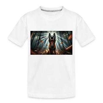 Malinois - T-shirt bio Premium Enfant - blanc - Devant