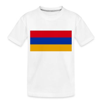 Arménie - T-shirt bio Premium Enfant - blanc - Devant